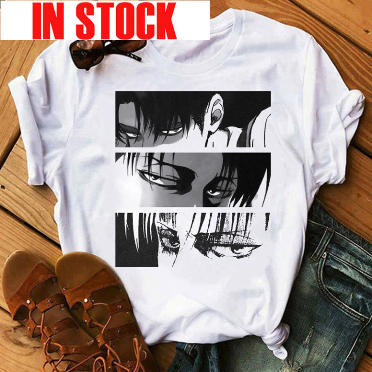 Oversized T-shirt Anime Attack on Titan T Shirt - Image 3