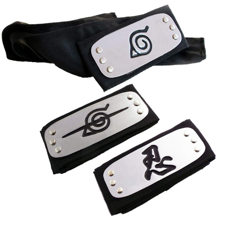 Anime Naruto Headbands Guard Ninja Accessories Head Belt Cosplay Cool Gift - Image 2