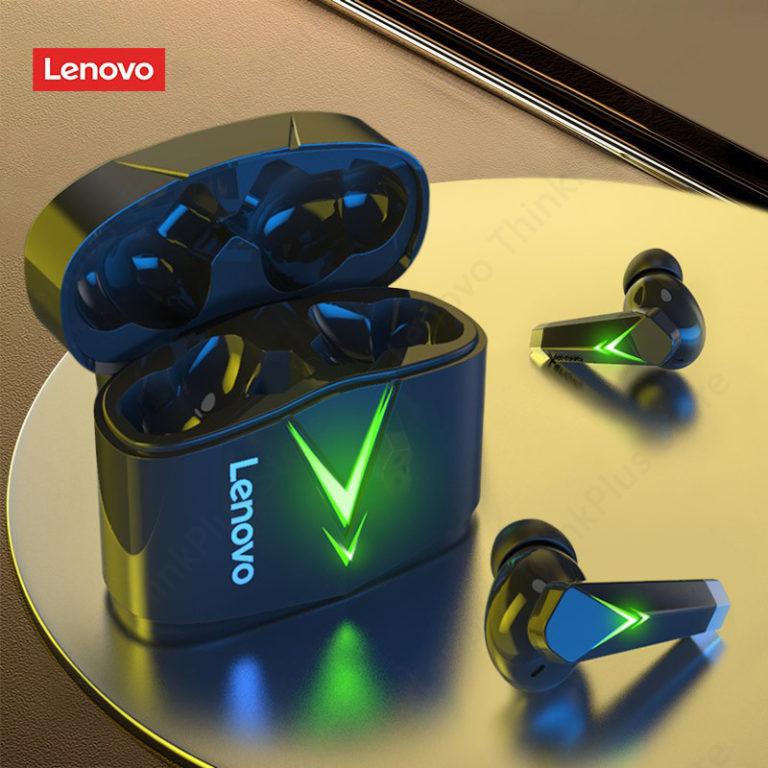 Original Lenovo Gaming Earbuds Wireless Buletooth Headphone With Dual Mode Headset Mic Music - Image 2
