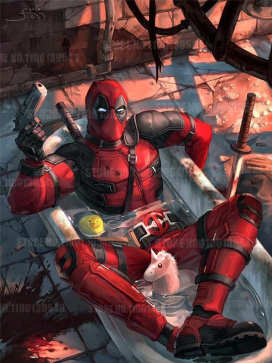 Deadpool Movie Marvel superhero The Avengers posters Home Decor wall art Kids Room canvas painting - Image 2