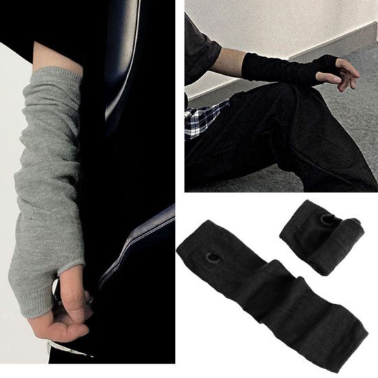Hokage Glove Cosplay Unisex Ninja Mitten Oversleeve Fashion Warm Gloves - Image 2