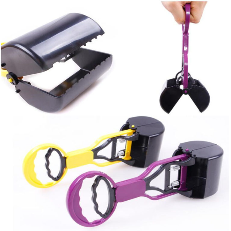 Cleaning Clip Small Poop Pooper Scooper Sawtooth Pet Dog Cat Yard Clean - Image 2
