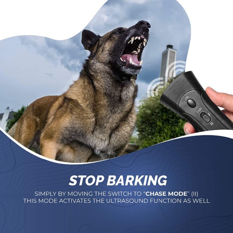Double Horn Laser Dog Training Device Dog Repeller Pet Dog Barking Training Device Without Battery - Image 3