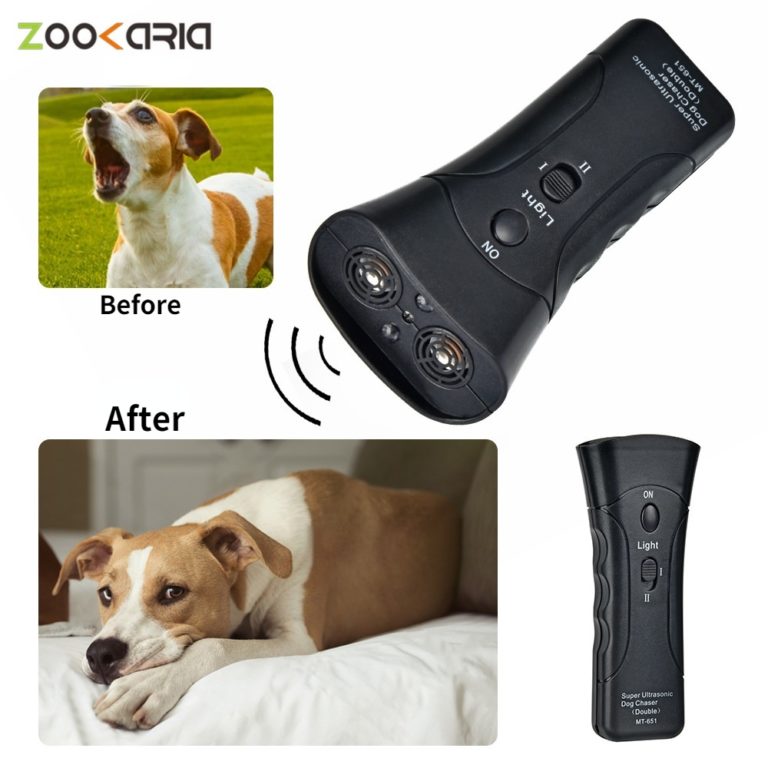 Double Horn Laser Dog Training Device Dog Repeller Pet Dog Barking Training Device Without Battery
