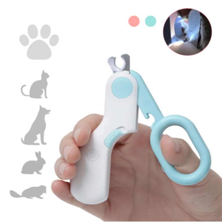⁦Professional Animal Nail Clipper With Led Light Scissors⁩ - الصورة ⁦3⁩