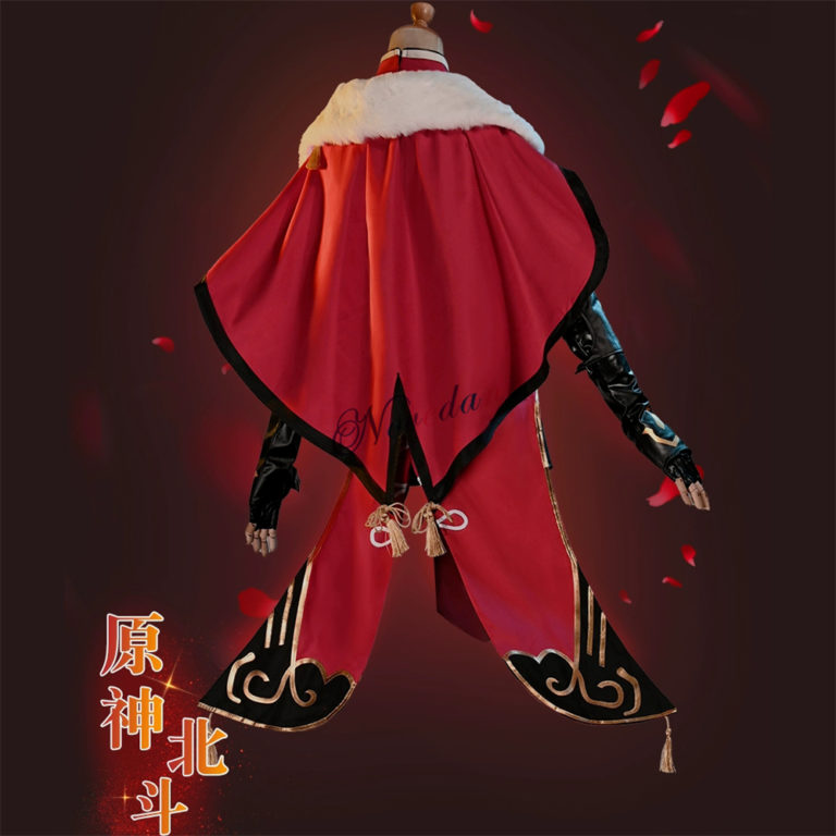 Genshin Impact Beidou Cosplay Outfit Shoes Wig Cosplay Anime Game - Image 2