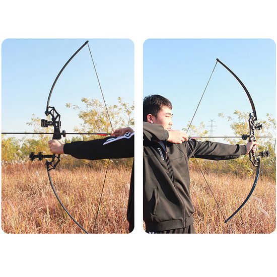 30-50lbs Archery Bow For Hunting Fishing Shooting Right Hand With Bow Accessories Game Practise Tool - Image 4