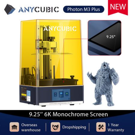 ANYCUBIC M3 Ultra 3D Printer 2K 4K 6K Monochrome Screen High Resolution One Year Warranty