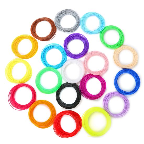 Colorful 3D Printing Materials For 3D Pens 50M 100M 150M PCL PLA Filament 1.75mm - Image 2