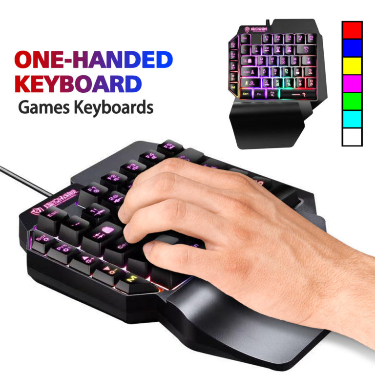 RGB Gaming Keyboard And Mouse Mini Keypad Combo for Laptop PC Mobile Phone Game Controller - Image 2