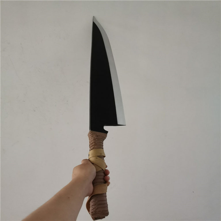 Bleach Kurosaki ichigo Sword Moon Weapon Role Playing PU Sword Model Toy 106cm - Image 3