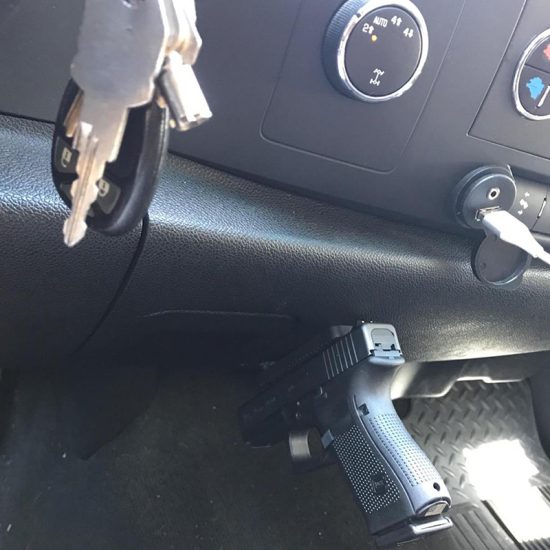 Magnetic Pistol Holder Handgun Revolver For Car Truck Seat Mattress Bedside for Glock Taurus G2C 1911 Accessor - Image 2