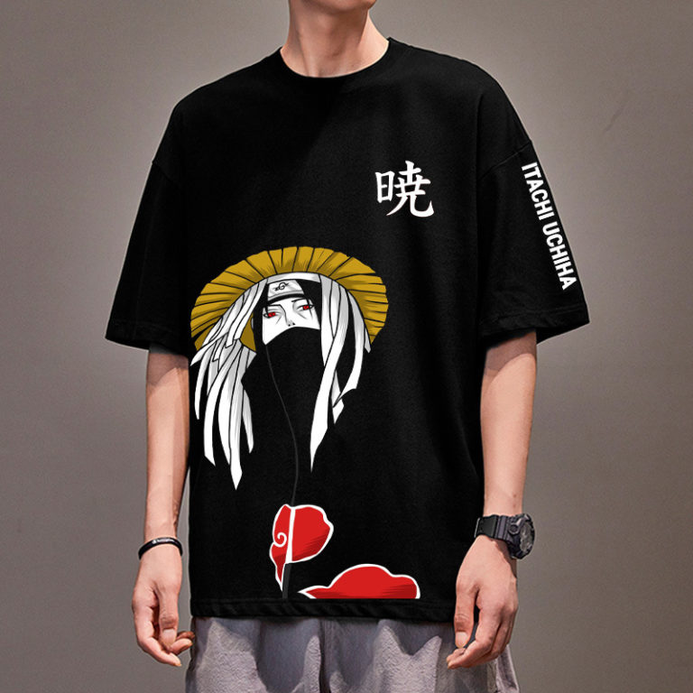Naruto Printing Fashion Couple Short-sleeved Graphic T Shirts - Image 4