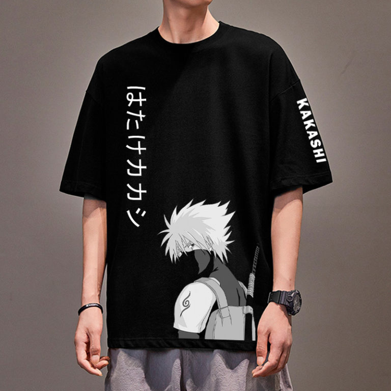 Naruto Printing Fashion Couple Short-sleeved Graphic T Shirts - Image 2