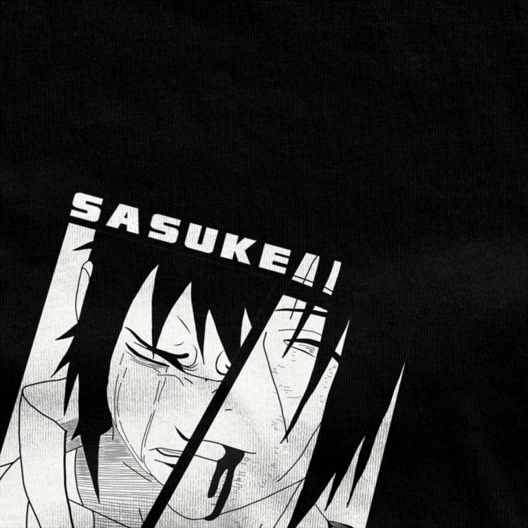 Itachi Sasuke Sad T shirt ;( Cotton Anime Naruto Short Sleeve Plus Size - Image 2