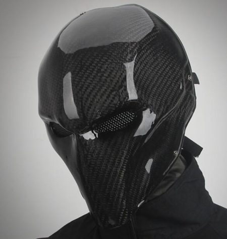Tactical Equipment Carbon Fiber Mask Outdoor Protective Mask