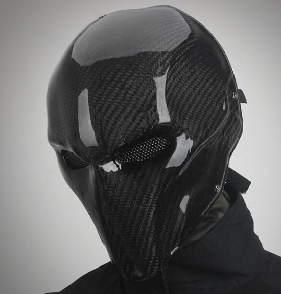 Tactical Equipment Carbon Fiber Mask Outdoor Protective Mask