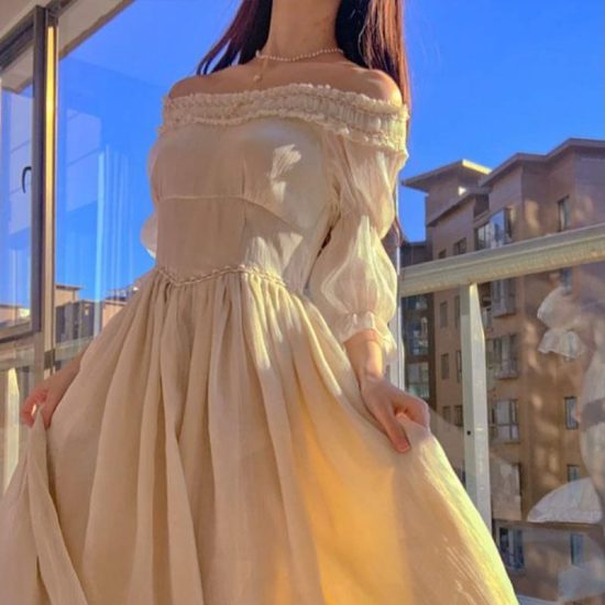 Princess Dress Fairy Y2k For Party Birthday Wedding Evening
