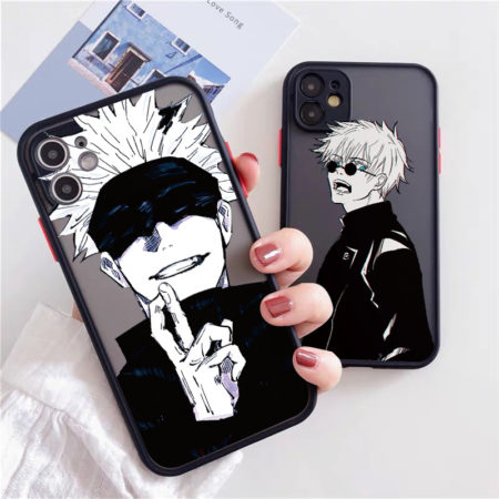 Jujutsu Kaisen Anime Case for IPhone Hard Clear Shell Case