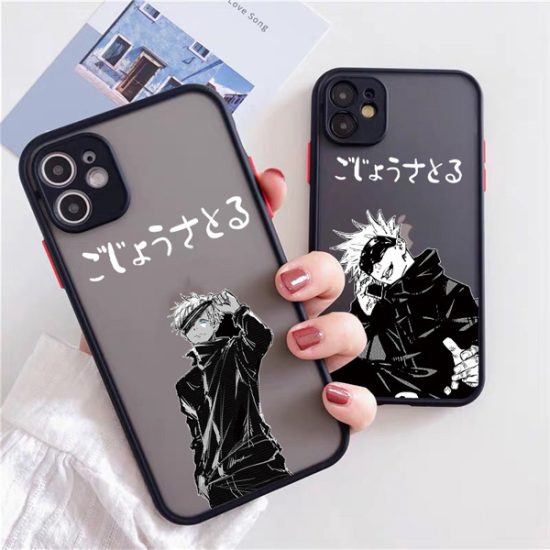 Jujutsu Kaisen Anime Case for IPhone Hard Clear Shell Case - Image 3