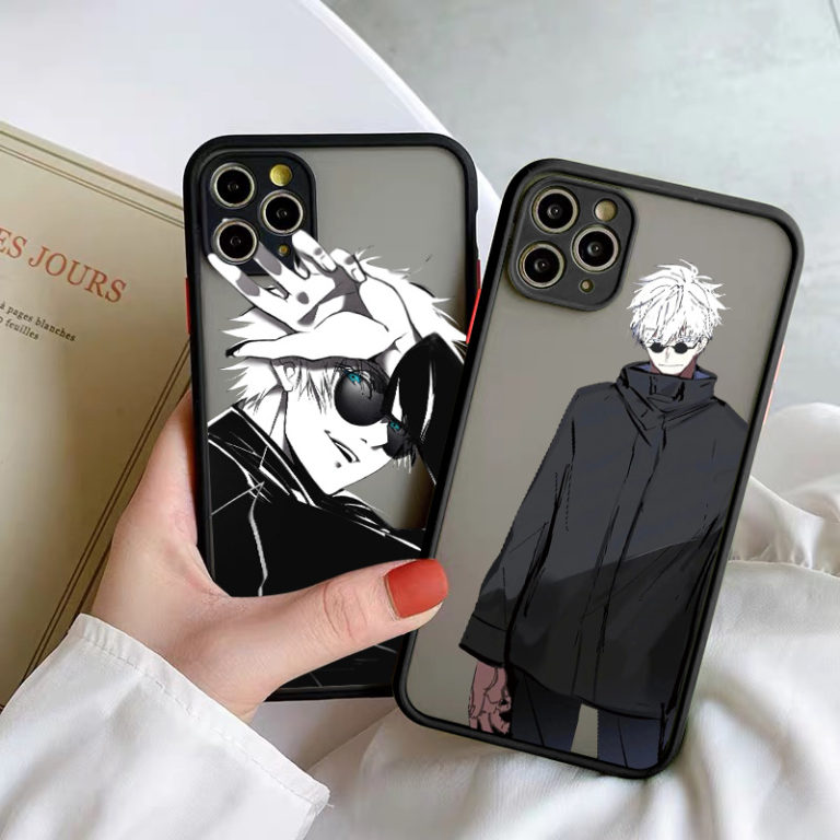Jujutsu Kaisen Anime Case for IPhone Hard Clear Shell Case - Image 2