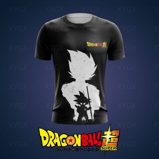 T-shirts Dragon Ball Z 3D Print Oversized Anime Goku Clothing - Image 2