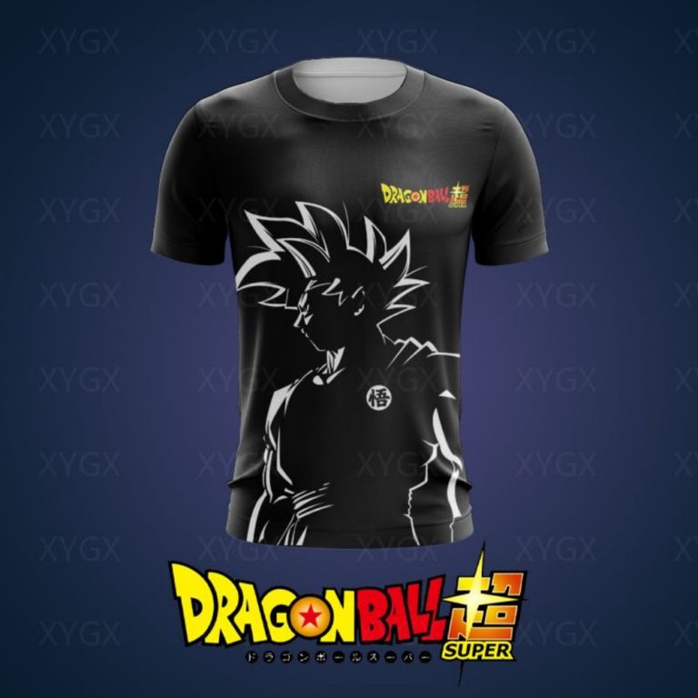 T-shirts Dragon Ball Z 3D Print Oversized Anime Goku Clothing