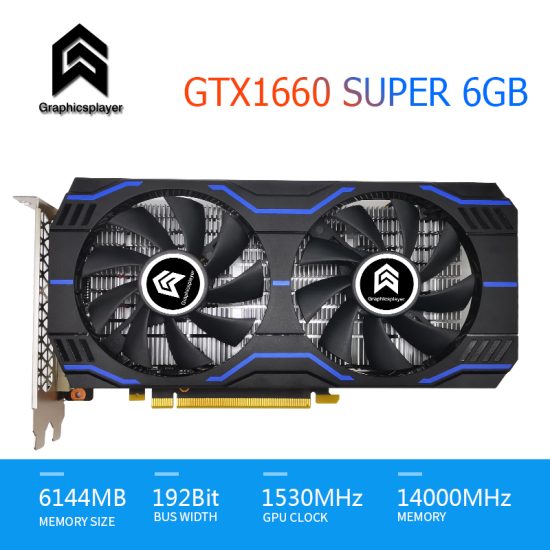 graphics card original chip vga GTX1660 SUPER 6GB 192BIT video card  for pc game nvidia gtx