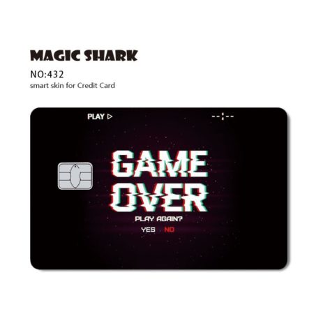 Card Anime Stylish Funny Matte 3M PVC Sticker For Credit Card Large Small Chip