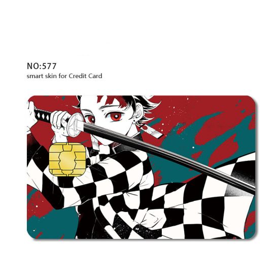 Anime Gojo Satoru Credit Card HD Stickers Credit Card Film Waterproof Stickers For Gifts Toys - Image 2