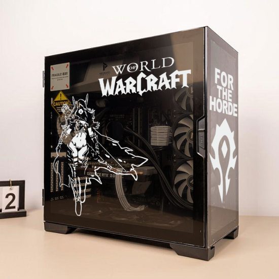 World of Warcraft Gaming PC Case Stickers Decorative Waterproof Removable Sticker
