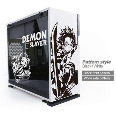 Demon Slayer Anime Stickers for PC Case Waterproof Removable