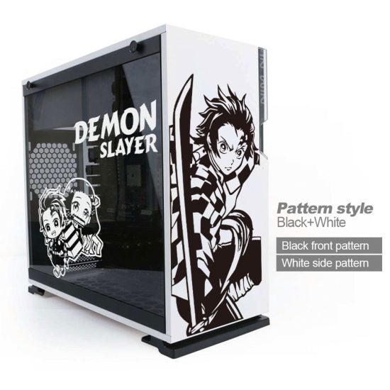 Demon Slayer Anime Stickers for PC Case Waterproof Removable