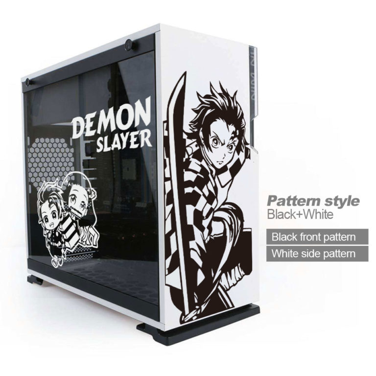 Demon Slayer Anime Stickers for PC Case Waterproof Removable
