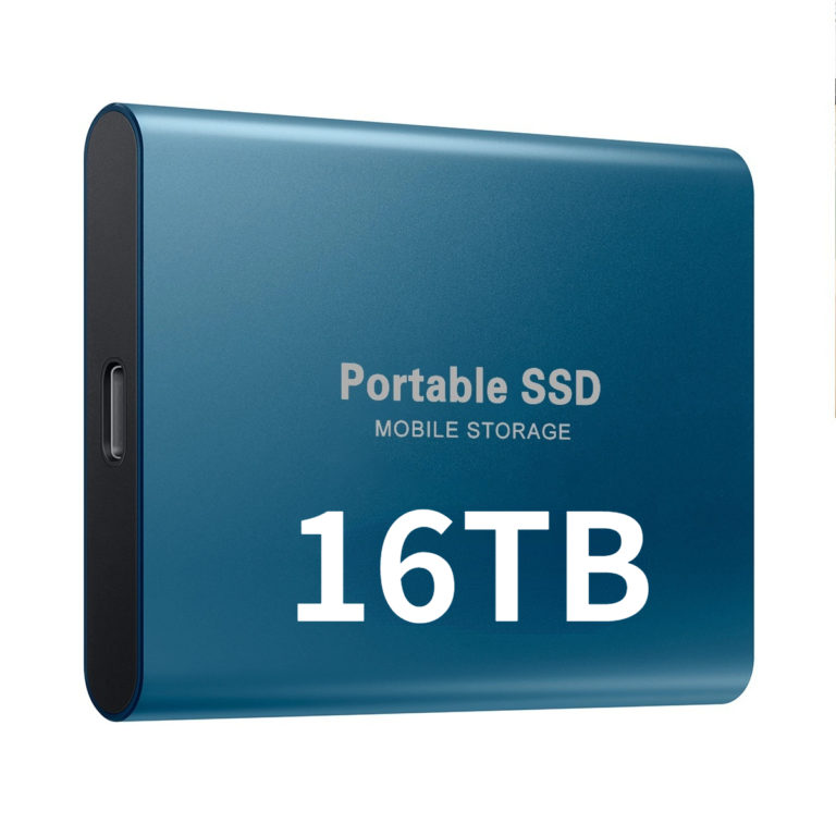 Small external hard drive ssd USB 3.0 Type C 500GB 1TB 2TB 16TB for laptops  Desktop