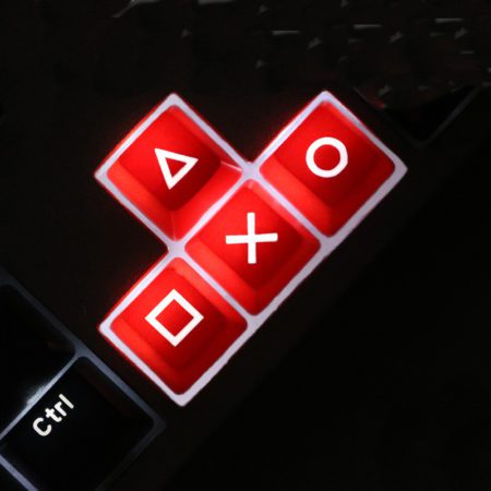 Gamer Keycaps Backlight For Cherry MX Mechanical Gaming Keyboard Gamers Computer