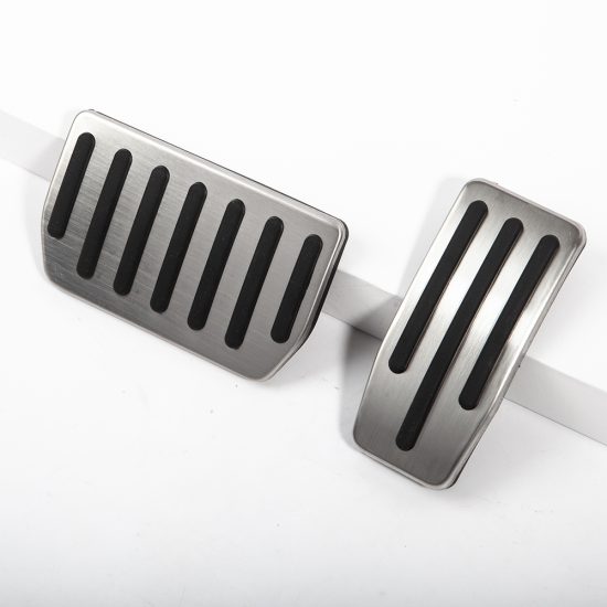 Aluminum Alloy Accelerator Brake Rest Pedal Car vxvb For Tesla Model 3 Y Accessories Foot Pedal Pads Covers Three - Image 3