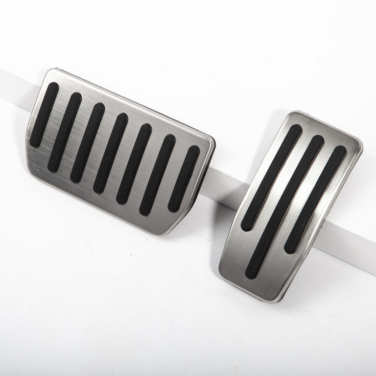 Aluminum Alloy Accelerator Brake Rest Pedal Car vxvb For Tesla Model 3 Y Accessories Foot Pedal Pads Covers Three - Image 3