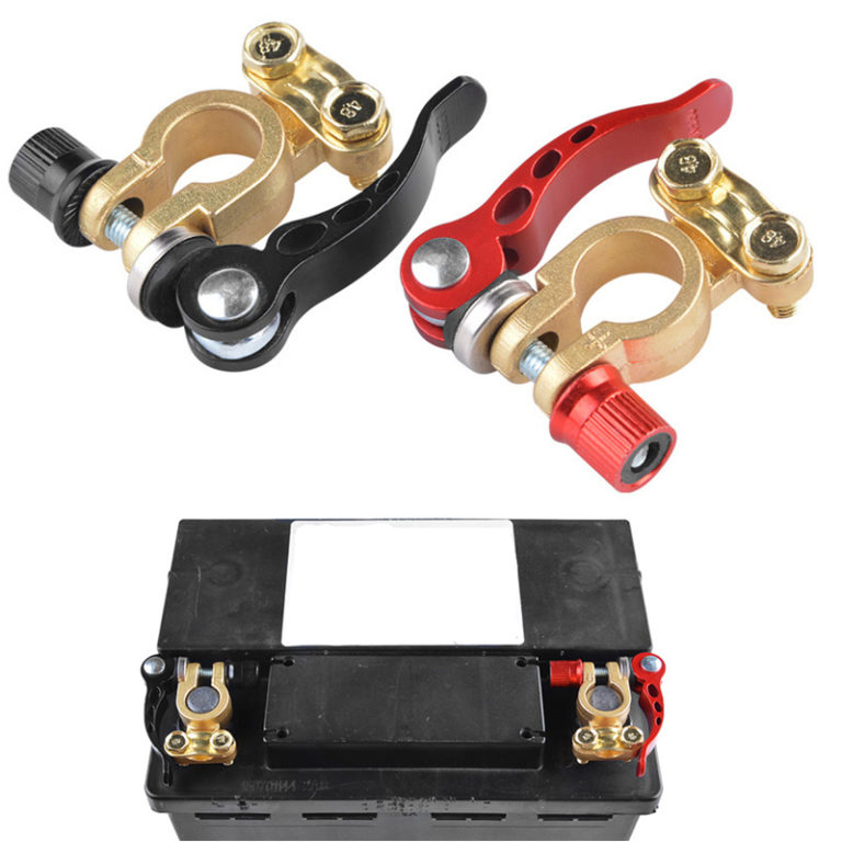 Battery Terminal Wire Cable Clamp Terminal Quick Release Connectors For Car Auto UTV Truck Accessories