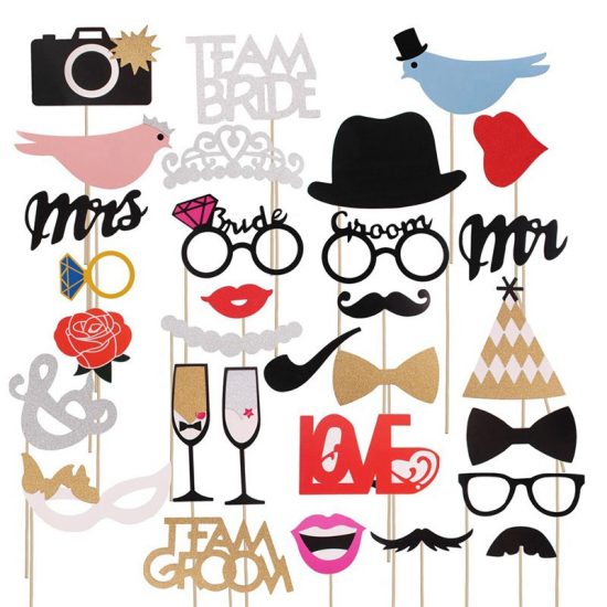 Funny Wedding Groom Bridal Party Decor Baby Shower Bride To Be Bride Team Shooting Props - Image 3
