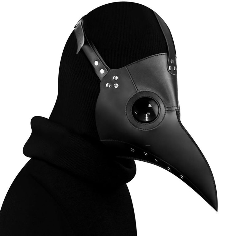 PU Steampunk Bird Plague Doctor Mask Long Nose For Party Carnival Costume Props Accessories - Image 3