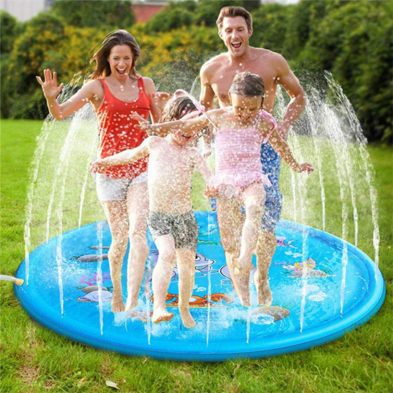 Children Play Water Spray Pad Outdoor Game Toy Lawn Swimming Pool Mat Kids Toys - Image 4