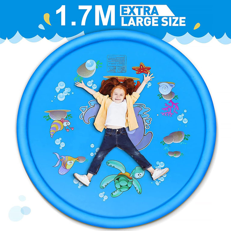 Children Play Water Spray Pad Outdoor Game Toy Lawn Swimming Pool Mat Kids Toys - Image 3