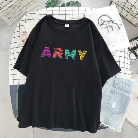 Tops Korean dynamite fans T-shirt Harajuku KPOP Graphic Tshirt Summer
