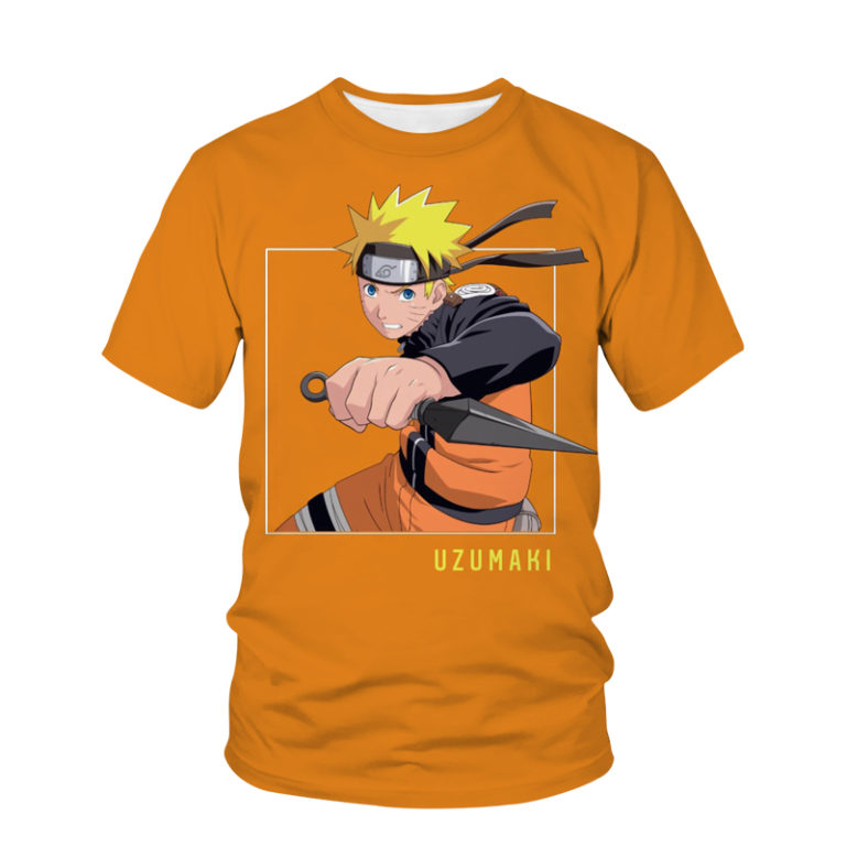 Anime Naruto T Shirt 3D Casual Cute Clothing - Image 2
