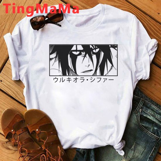Hot Japanese Anime Bleach T Shirt Men Zaraki Kenpachi Graphic - Image 3