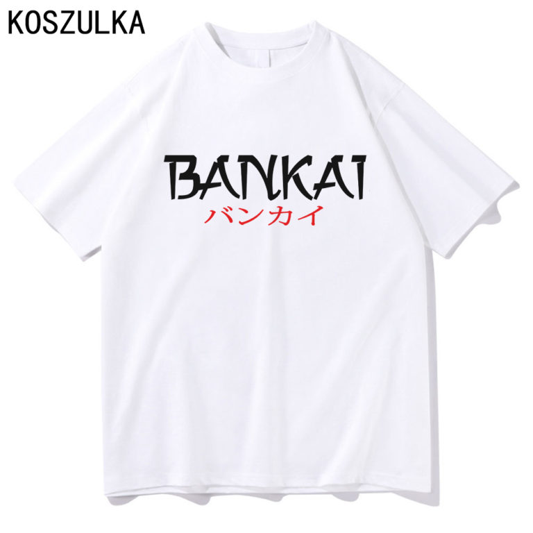 Hot Anime Bleach Ichigo T-shirt Cotton Summer T Shirts Manga Men Hip Hop Clothing - Image 3