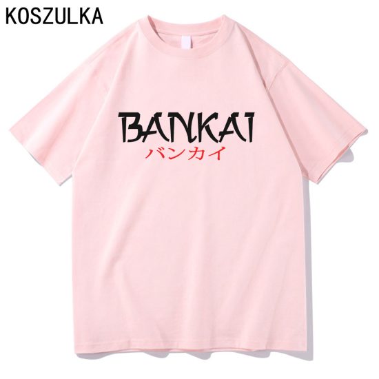 Hot Anime Bleach Ichigo T-shirt Cotton Summer T Shirts Manga Men Hip Hop Clothing - Image 2
