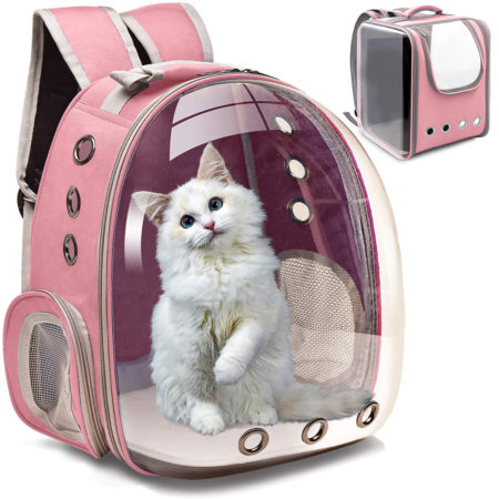 Cat Carrier Bags Breathable Backpack Travel Transparrent