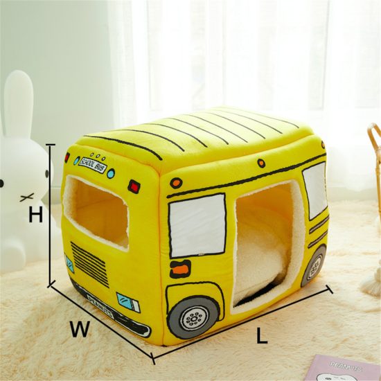 2 In1 Pet Dog House for Small Dogs Bed Winter Warm Puppy Pads Sofa Removable Washable dirt - Image 3